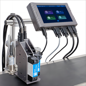 Weishuo T260E 12.7mm TIJ Online Thermal Inkjet Printer Logo Expiration Date Batch Coding Batch Printing Machine for Metal Carton - Product Image 1