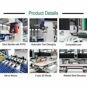 Factory 5 Axis 3D Mold <strong>Making</strong> Machine <strong>Styrofoam</strong> Eps Foam Molds <strong>Patterns</strong> Milling <strong>Cnc</strong> <strong>Router</strong> Machine - Product Image 3