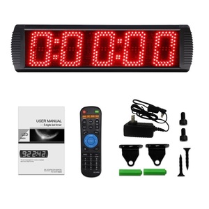 YIZHI GS5T-5R Single Sided 5 pollici 5 cifre Led elettronica corsa cronometraggio count orologio digitale conto alla rovescia con telecomando - Product Image 5