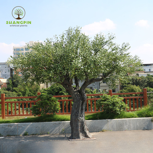 Yapay zeytin ağacı ekici doğal zeytin dalları ile sahte zeytin ipek ağacı ev ofis için gerçekçi yapraklar Faux zeytin ağacı - Product Image 4