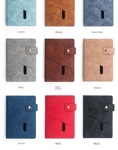 Aanpasbaar Logo A5 Zakelijk Lederen Notebook Voor Conferentiewerk Kantoorbenodigdheden Geschenk Wekelijkse Planner Libretas - Product Image 6