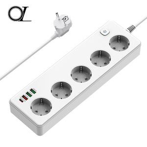 <strong>Multi</strong> <strong>Functional</strong> Gallium Nitride Five Hole Plug <strong>Socket</strong> <strong>with</strong> <strong>USB</strong> Port Extension Cord, Providing OEM/ODM Services - Product Image 2