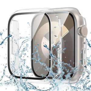 Dingdian เคสป้องกันหน้าจอ2.5D ใส, ฟิล์มกระจกนีออนสำหรับ Apple Watch Series 3/4/5/6 /7/8 - Product Image 1
