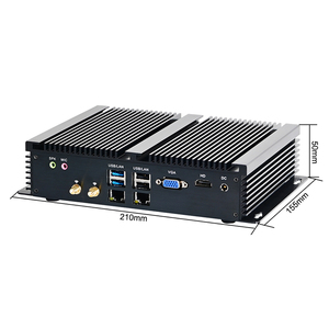 オンボード第12世代N100格安トリプル4Kディスプレイ2xRS232COMUHDデュアルニックファンレスNVMEDDR4ミニデスクトップPC - Product Image 4