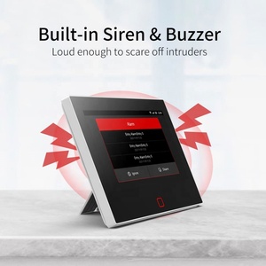 Smart Home Security 7 Inch Wireless &amp; Wired Kit Seguridad 4G WiFi SIM LTE Tuya Alarm <strong>System</strong> with App <strong>Control</strong> - Product Image 5
