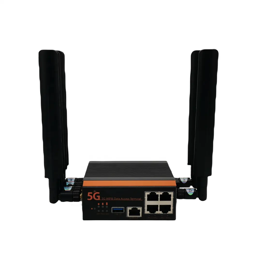 Router wi-fi jangkauan tinggi 3 port 2.4G + 5G, router wi-fi jangkauan tinggi dengan dua slot kartu SIM 1000mbps