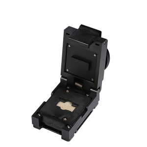 RF/yüksek hızlı IC testi için altın kaplama probları ile 0.8mm Pitch Flip-Top BGA 96 Accelerated yüksek hızlandırılmış stres yaşlanma soketi - Product Image 2
