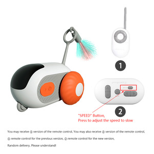 Smart Remote Control <strong>Cat</strong> Toy Interactive <strong>Cat</strong> Obstacle Avoidance USB Charging Feather Play for Active <strong>Cats</strong> - Product Image 5