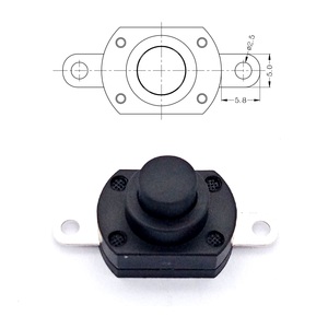 สวิตช์ปุ่มเล็กสวิตช์เปิดปิดสวิตช์ไมโครไฟกระแสสลับ250V 3A 125V 6A SPST - Product Image 4