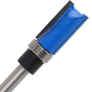 1pc <strong>Template</strong> Router 1/4&quot;shank Flush Trim BitWoodworking <strong>Cutter</strong> Tenon <strong>Cutter</strong> for Woodworking Tools