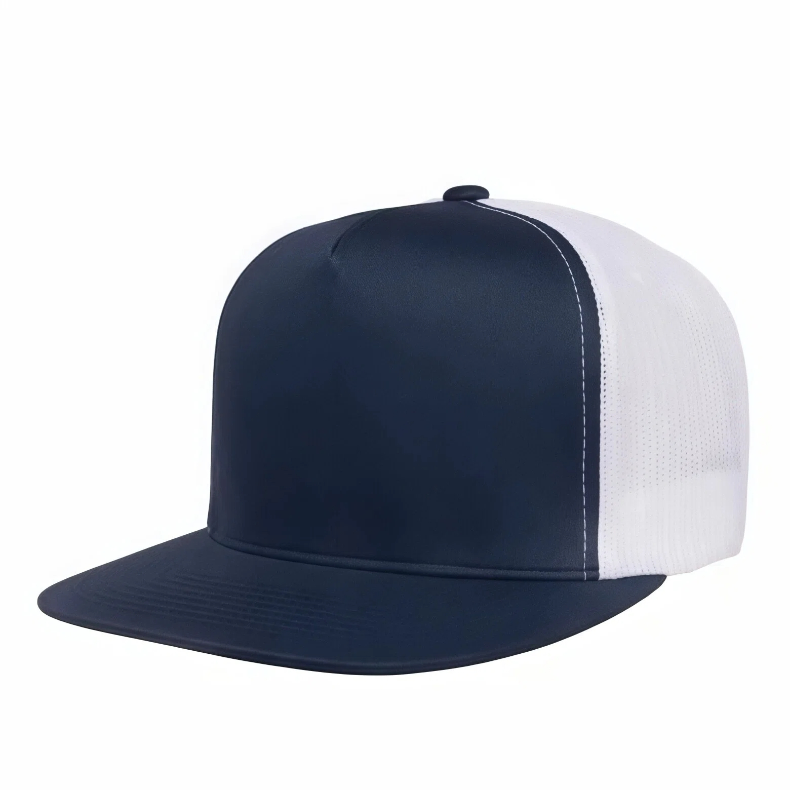 malla azul marino+blanco