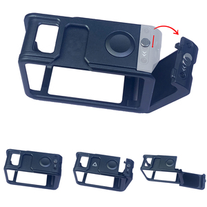 Powerwin Upgraded <strong>Camera</strong> Cage for Dji Osmo Action 3 Metal Protective Frame Cold Shoe Mount 1/4&quot; <strong>Arri</strong> Locating Quick Mounting - Product Image 1