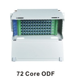 Gabinete de distribución de fibra para exteriores 12 24 48 72 96 144 Core ODF Box LC SC FC Adaptadores Telecom Fibras ópticas Panel de conexión - Product Image 6