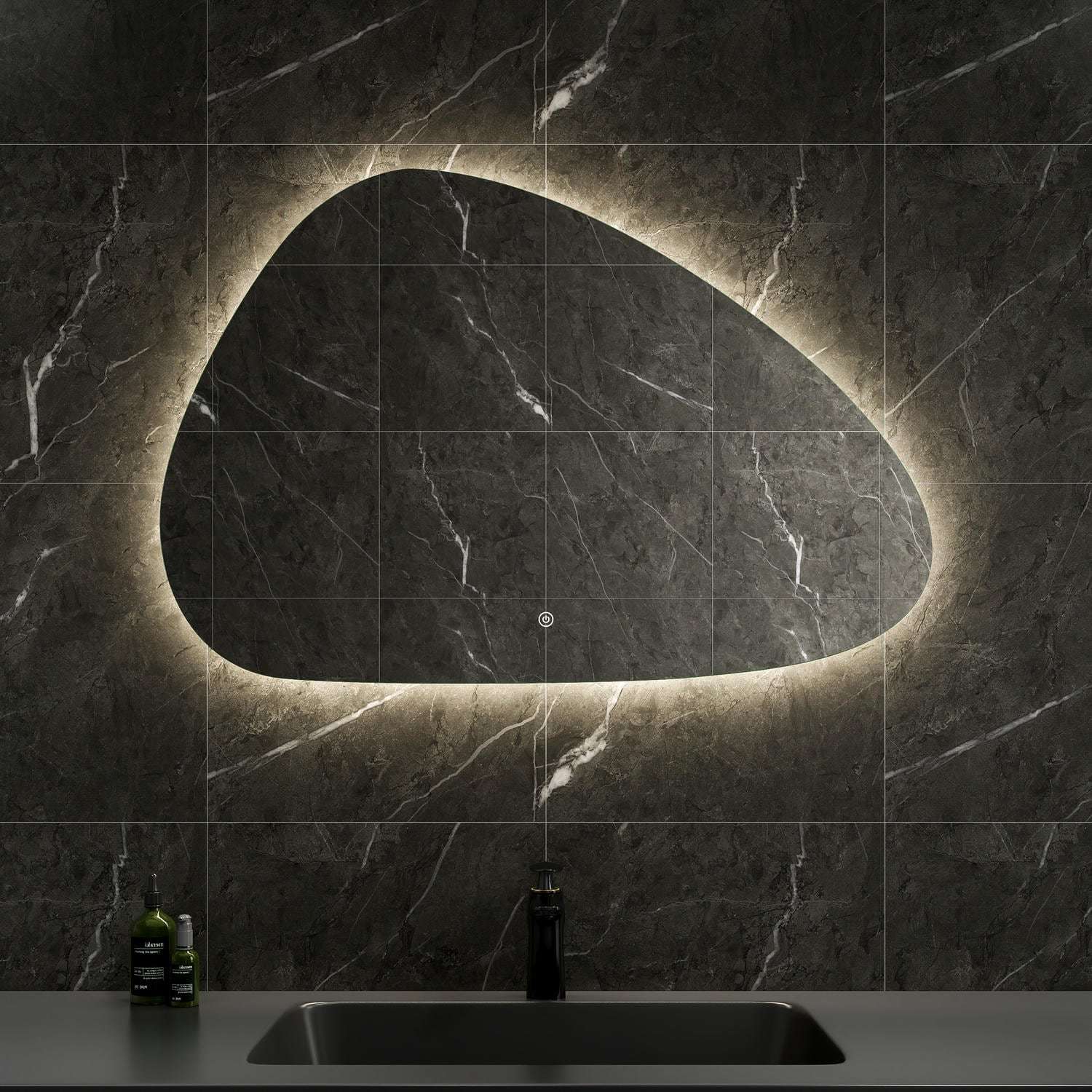 DP517 Miroir de salle de bain irrégulier