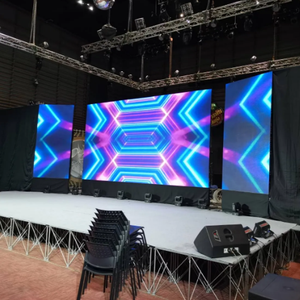 Schermo a led per pareti schermo led chiesa P1.86 P2 P2.5 pannello a Led Video Wall visualizza programmabili eventi Para Discoteca - Product Image 2