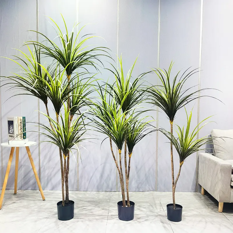 Árboles falsos de bonsái para interior, plantas artificiales de jardín, alambre de hierro de plástico, decoración de árbol, al por mayor, desmontable