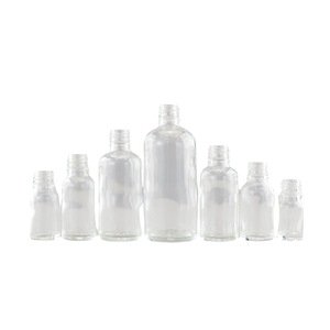 精油血清瓶30毫升50毫升100毫升透明玻璃滴管瓶 - Product Image 5