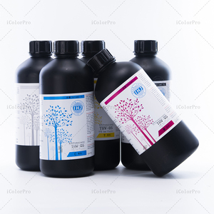 High Quality Original UV LED Ink 1000ml From Japan Sakata Round Bottle UV Curing Ink Digital Printer UV Ink - Product Image 2