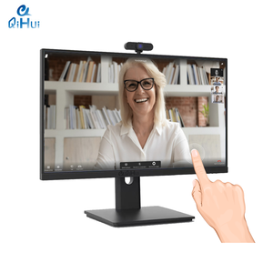 Qihui 23.8&quot; Touch <strong>Monitor</strong> 1080p165hz VGA <strong>Input</strong> No Driver Required with Camera 10 Touch Points <strong>LCD</strong> Display <strong>Monitor</strong> - Product Image 1