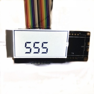 Benutzerdefinierte LCD Segment Display Monochrome COG PIN Stecker Sieben Segment LCD - Product Image 2