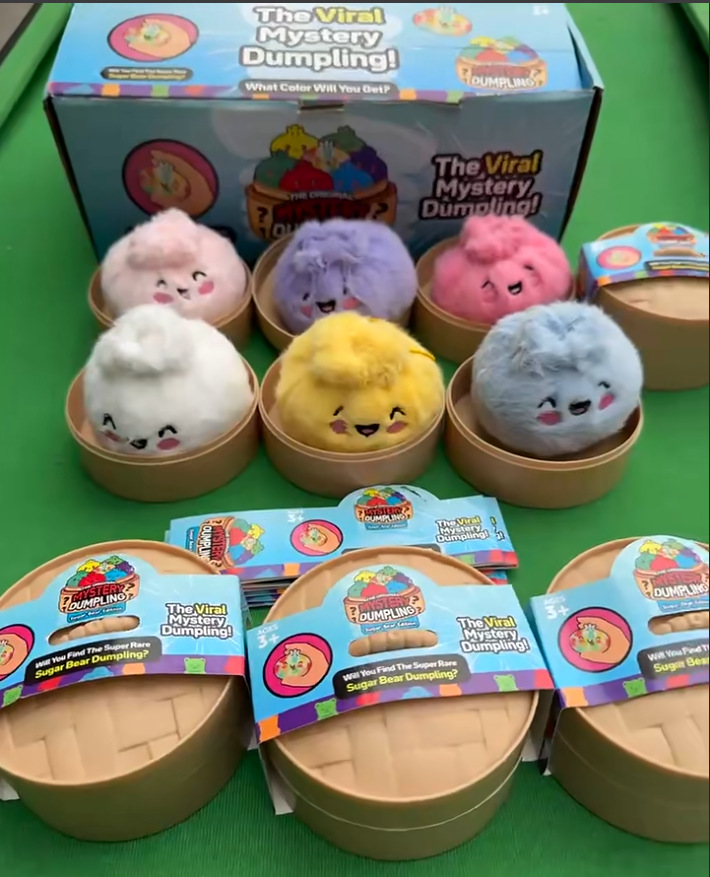 Dumpling en peluche à grosse tête
