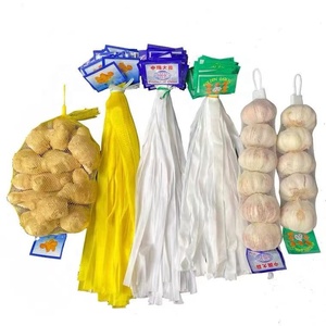 Logo personalizzato e reti di plastica di colore per conchiglie di cozze tubi di lumache rete sacchetti personalizzabili - Product Image 6