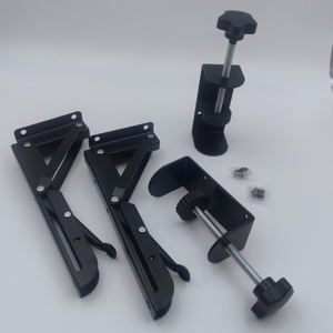 Ergonomische Schiebe tastatur ablage Eisen klapp regal halterung mit Dreieck-Design für den <span class=keywords><strong>Computer</strong></span> gebrauch