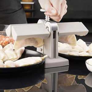 Manual Press Dumpling Wrapper Tool Household Double Head Automatic Dumpling Maker Mould Household Double <strong>Empanada</strong> Molde - Product Image 2