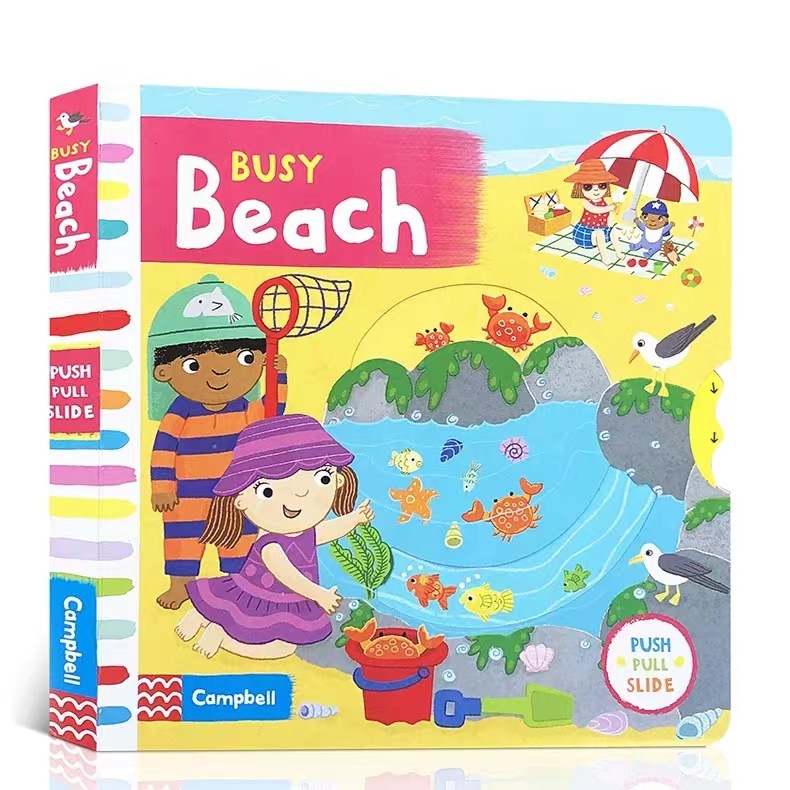 Busy beach
