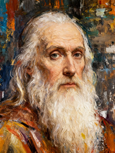 Phong cách ấn tượng nổi tiếng Leonardo Da Vinci <span class=keywords><strong>Albert</strong></span> <span class=keywords><strong>Einstein</strong></span> Vincent Van Gogh Chân Dung handpainted thân thiện với môi Tranh sơn dầu vải - Product Image 3