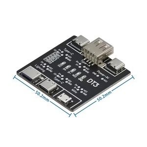 DT3 kurulu veri USB C bağlantı kablosu kısa algılama on Off Led aracı Ios Android için tip-c mikro Tester Sd devre teşhis - Product Image 6