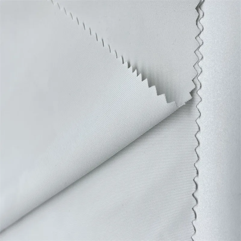 Tessuto bianco in poliestere per tessuto abito bianco Qatari Abaya