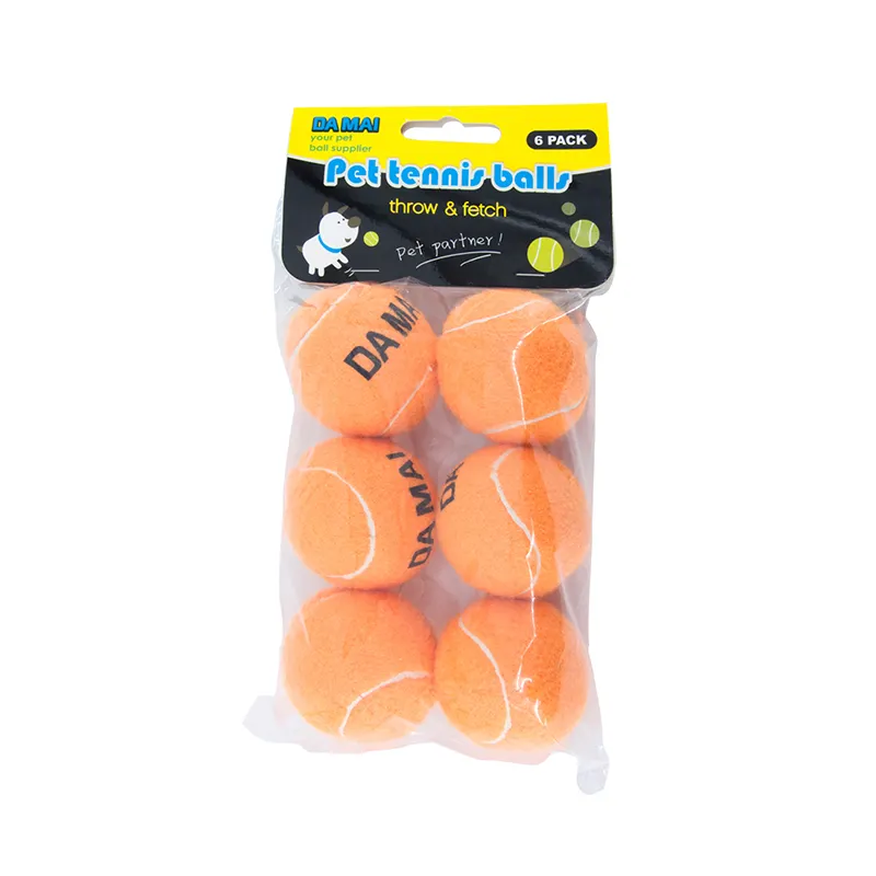 Wholesale Orange tennis ball for training or promotion