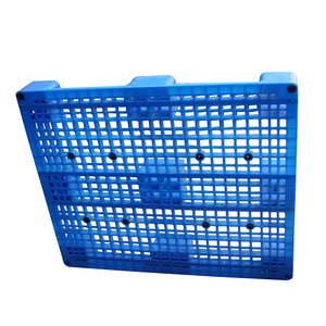 พาเลทพลาสติกทางเข้า4ทางแบบเนสเตเบิลพื้นผิวตะแกรงทำจาก HDPE PP รีไซเคิลน้ำหนักเบา - Product Image 1