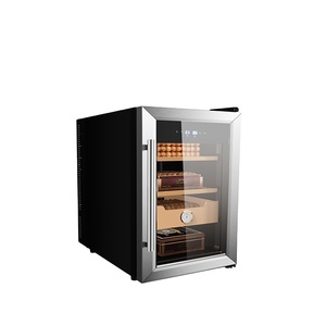 BCC-40B High Grade Humidifier Digital Panel Spanish Cedar Wood Electric Cigar <strong>Humidors</strong> - Product Image 1