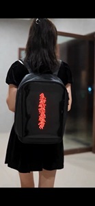 Benutzer definierte LED-Display-Rucksack Nette Schult asche mit Handy-APP-Programmier barkeit zum Schreiben von Bild zeichnungen - Product Image 4