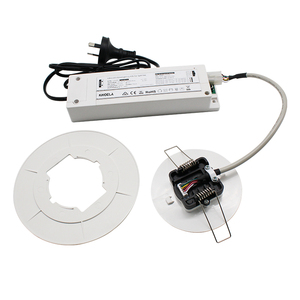 Yüksek kaliteli D80 AS2293 gömme bakımsız LED acil ışık CB/SAA/CE elektrik kesintisi çıkış Spitfire tarzı için sertifikalı - Product Image 5