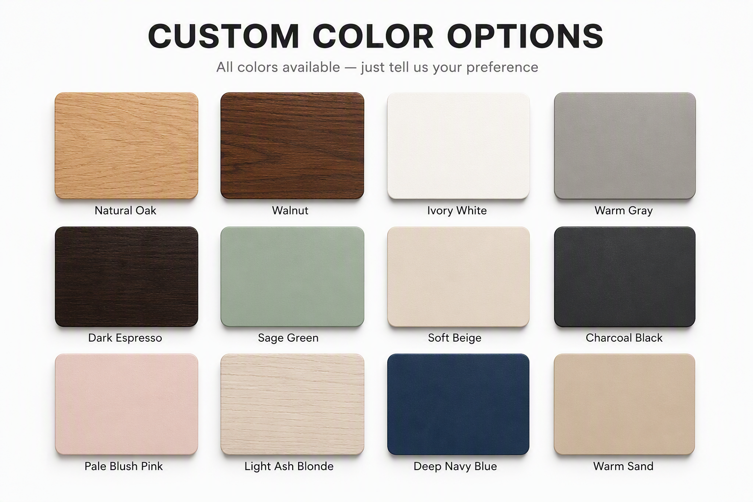 Customizable