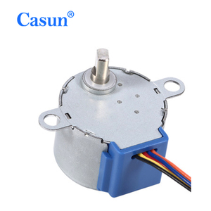 มอเตอร์สเต็ปเปอร์ขนาดเล็ก5V/12V 28มม. 28BYJ48แรงบิดสูงพร้อมแม่เหล็กถาวรความเร็วต่ำชนิด5-line 4-DC เกียร์ขนาดเล็ก - Product Image 1