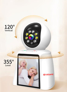 E3P Smart Video anruf kamera-1080P HD 2-Wege-Audio-Sofort-1-Touch-Aufruf von Farb-/IR-Nachtsicht schleifen aufzeichnung funktioniert - Product Image 5