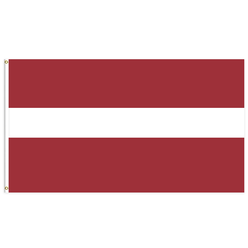 Drapeau de la Lettonie