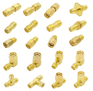 IP68 Adapter Converter <strong>SMA</strong> Connectors Kit <strong>RP</strong>-<strong>SMA</strong> <strong>Plug</strong> Jack Straight 90 Degree Right Angle RF Coax Coaxial Connectors - Product Image 4