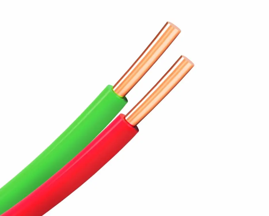 Câblage électrique en cuivre à simple noyau unique, fil de haute qualité 1.5mm 2.5mm 4mm 6mm 10mm 16mm, pour éclairage de piste à led