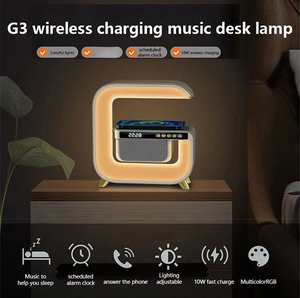 迷你便携式G形无线扬声器，带RGB USB，适用于电脑台式便携式扬声器 - Product Image 6