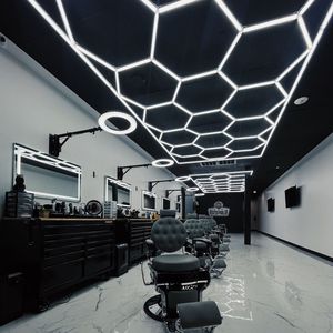 Fabrik Hot Sell dekorative Sechseck LED-Beleuchtung für Garage Barber Shop