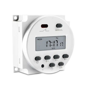 Timer settimanale digitale programmabile digitale 16A CN101A modulo interruttore Mini Timer elettrico