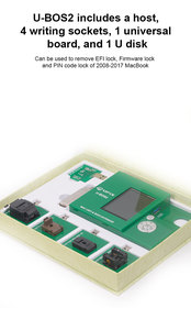 U-BOS2 программатор MacBook 2008-2020 удаляет блокировку EFI, блокировка микропрограммного обеспечения - Product Image 5