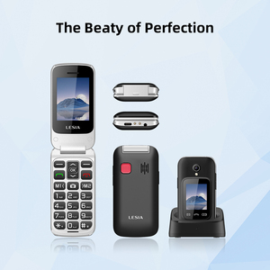 Cheap Price Dual Screen Cell <strong>Phone</strong> 4g 2.4&quot;/1.77&quot; Display Emergency Button Flip <strong>Senior</strong> <strong>Phone</strong> 1000mah with <strong>Camera</strong> - Product Image 5