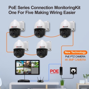 Xmeye APP 8MP Series POE Connection PTZ <strong>Camera</strong> Compatible with NVR for Warehouse Use Security <strong>Camera</strong> - Product Image 4