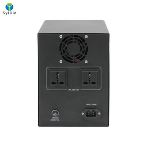 Fuente de alimentación de onda sinusoidal pura, suministro de energía de respaldo UPS de 24v, 1KW, 1KVA, batería de litio, sistema UPS para ordenador PC - Product Image 6